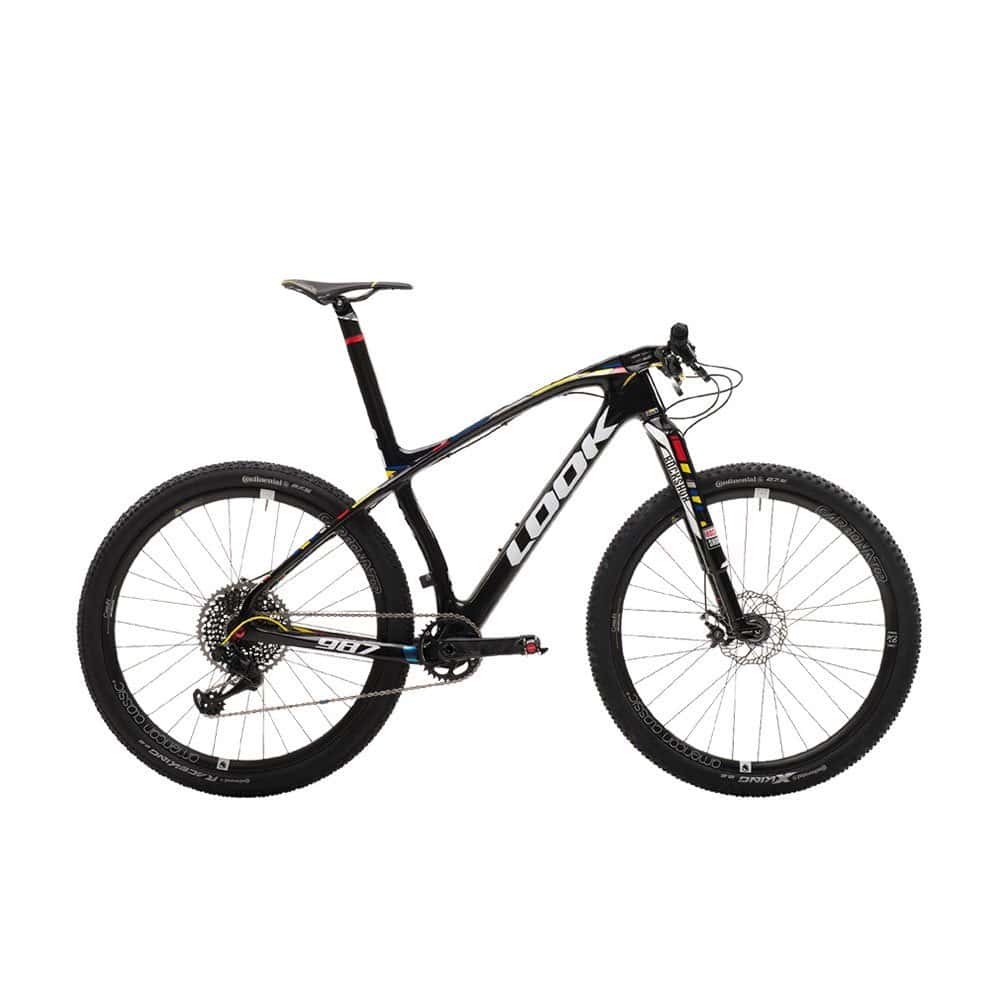 Bike frame protection film for Look 987 model.