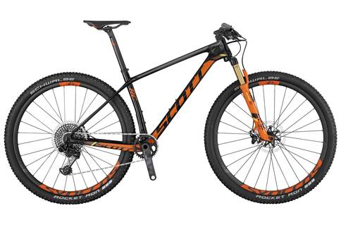Protective film for Scott Scale 700 SL RC mountain bike frame.
