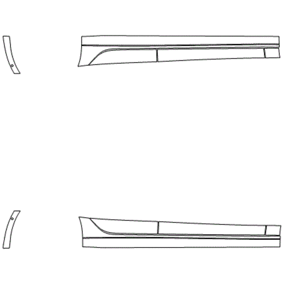 Tesla Model-3 Rocker Panel Kit - Image 2