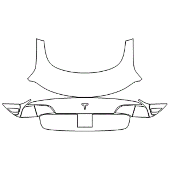 Tesla Model-3 Trunk Lid Kit - Image 2