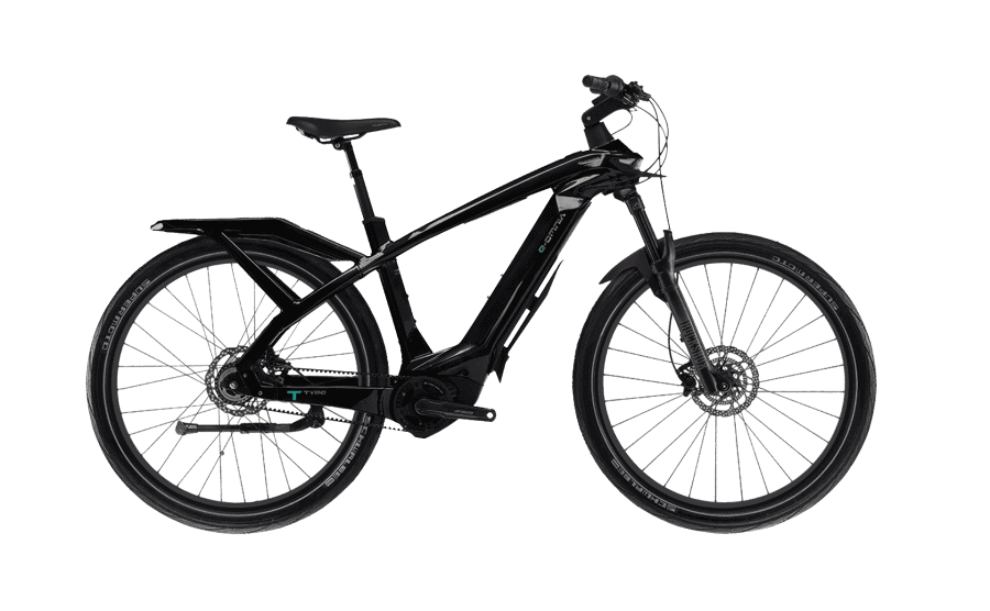 E-OMNIA T TYPE bike frame protection film for Bianchi electric bikes.