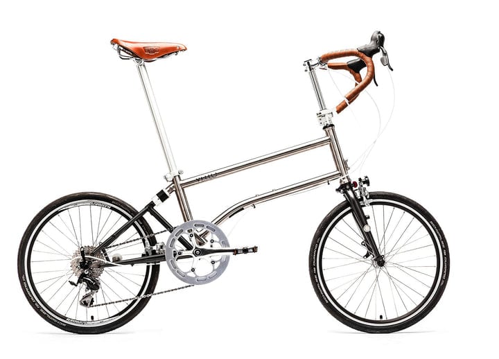Vello Speedster Titan bike with frame protection film kit for enhanced durability and style.