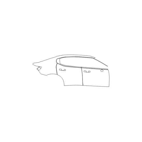 Car door handle cover for enhanced vehicle protection and style.
