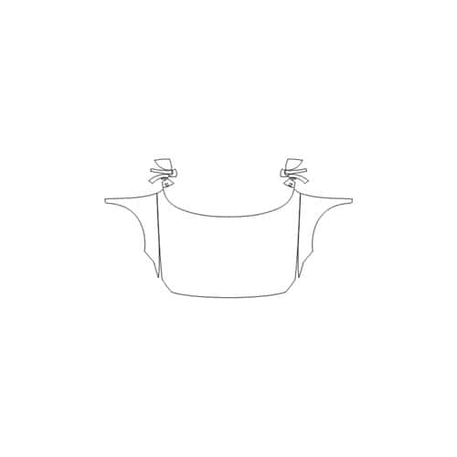Face mask with adjustable ear loops for safety and comfort.