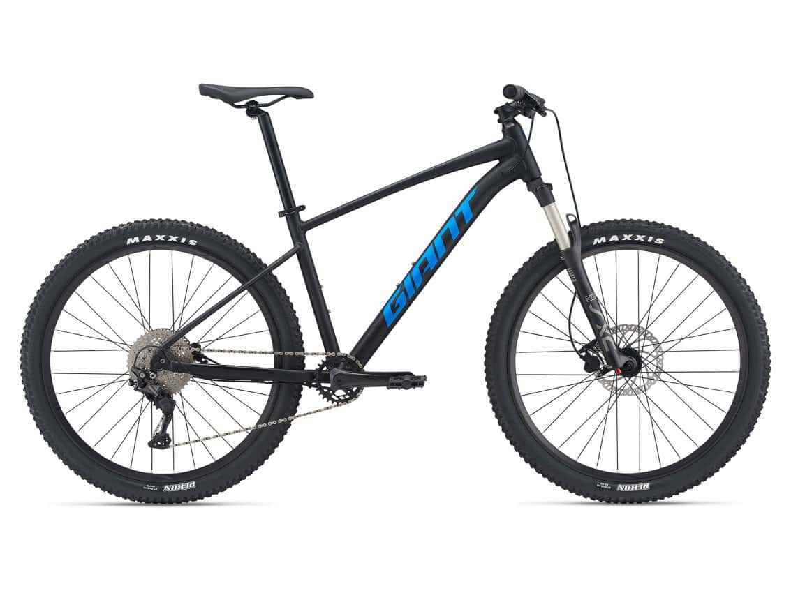 Giant TALON 1 mountain bike with protective film for frame durability and scratch resistance.