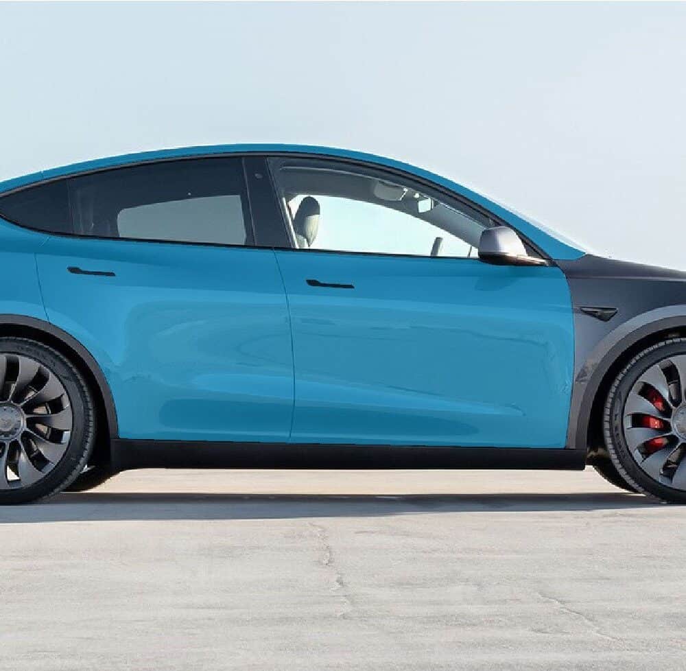 Rear Fender & Door Panel for Tesla Model-Y, right side replacement part.