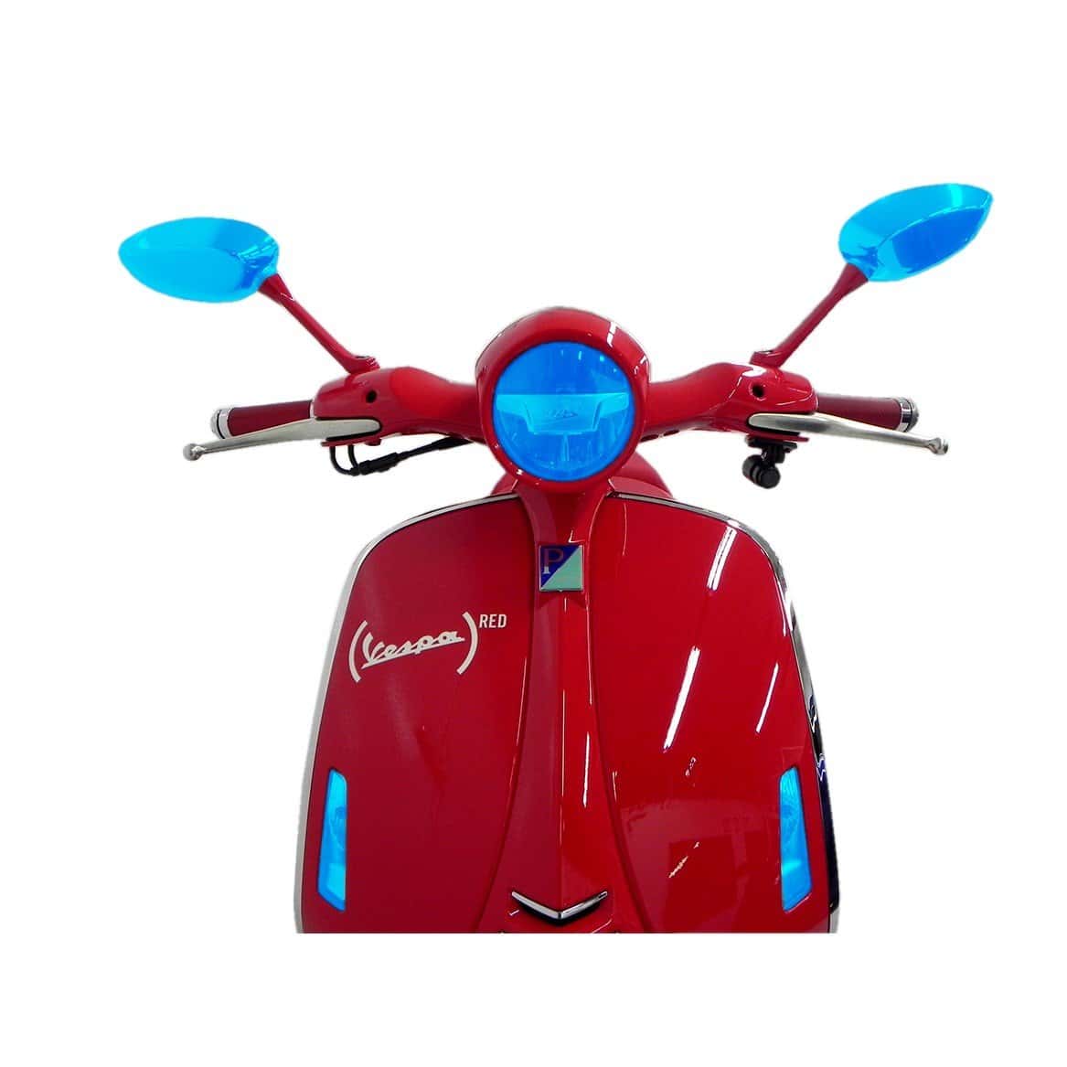 Vespa full wrap protection film kit for scooter customization and paint protection.