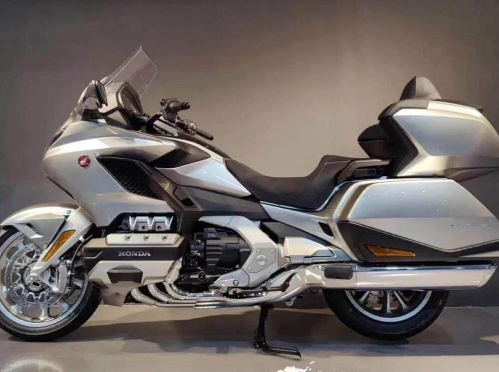 Honda Goldwing 2023 motorcycle with full paint protection wrap.