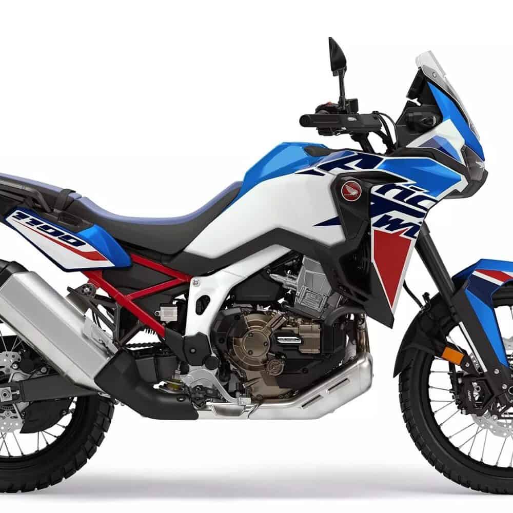 Custom full wrap paint protection kit for Honda CRF1100L Africa Twin motorcycle.