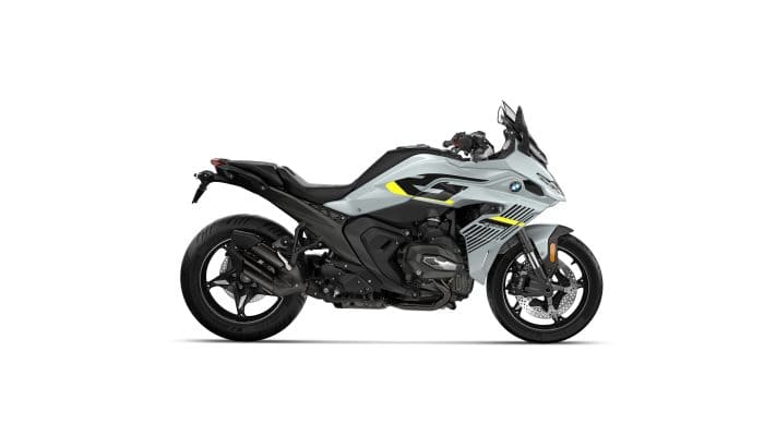 BMW Adventure R Series motorcycle with paint protection kit.