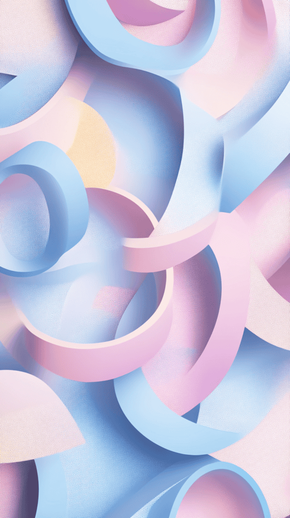Break the Mold: 20 Uncommon Phone Wallpapers That Defy Norms 14 Ethereal Abstract Geometry