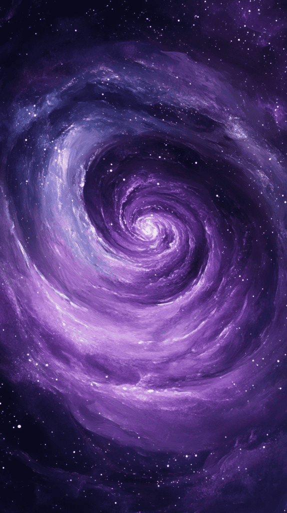 The Curious Case of Purple Wallpapers: 18 Designs That Will Transform Your Device 3 Ethereal Galaxy Swirls 2