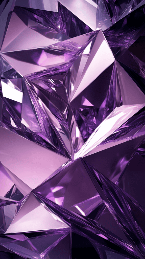 The Curious Case of Purple Wallpapers: 18 Designs That Will Transform Your Device 7 Geometric Purple Prism
