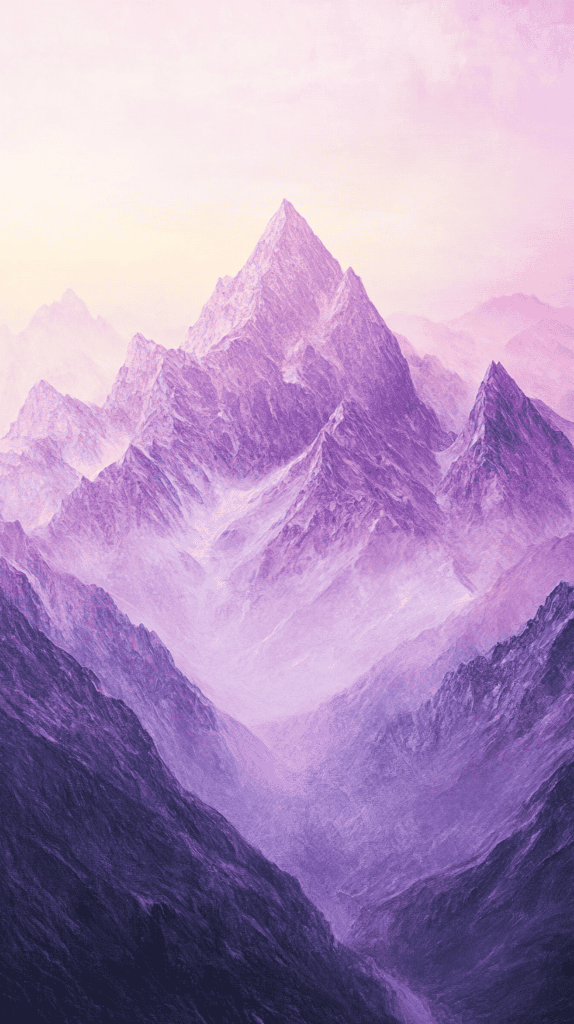 The Curious Case of Purple Wallpapers: 18 Designs That Will Transform Your Device 10 Majestic Mountain Hues 2
