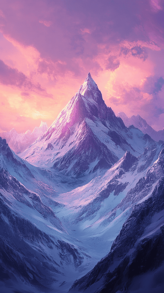 The Curious Case of Purple Wallpapers: 18 Designs That Will Transform Your Device 9 Majestic Mountain Hues