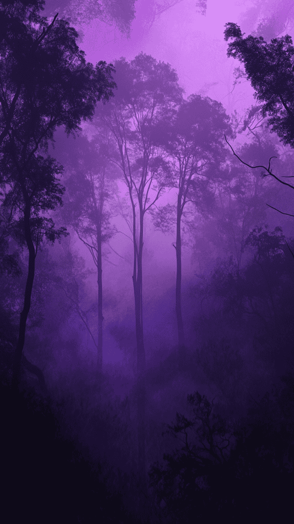 The Curious Case of Purple Wallpapers: 18 Designs That Will Transform Your Device 39 Mysterious Purple Fog 2