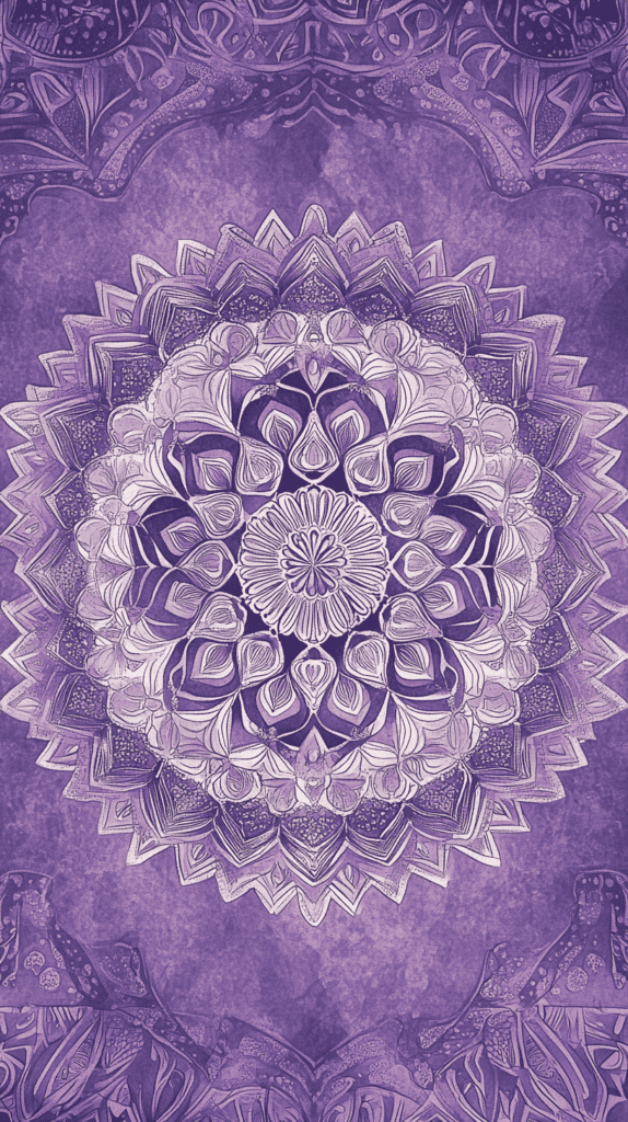 The Curious Case of Purple Wallpapers: 18 Designs That Will Transform Your Device 15 Mystical Mandala Patterns 3