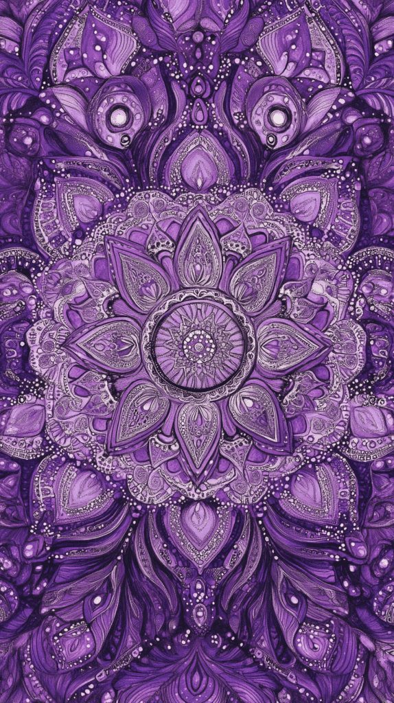 The Curious Case of Purple Wallpapers: 18 Designs That Will Transform Your Device 13 Mystical Mandala Patterns