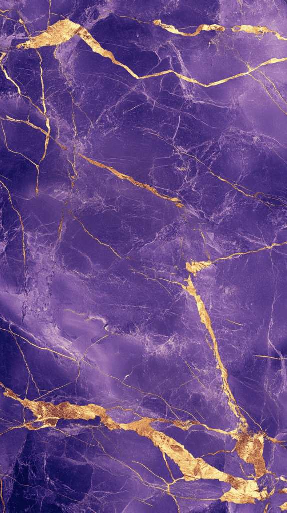 The Curious Case of Purple Wallpapers: 18 Designs That Will Transform Your Device 18 Purple Marble Elegance