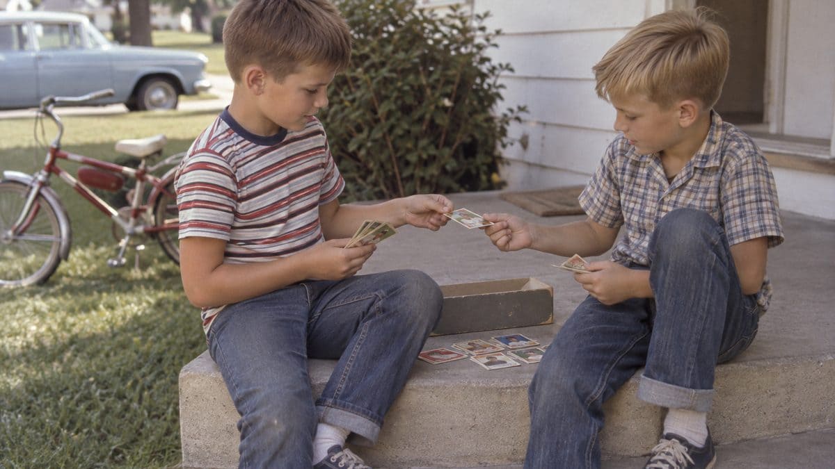 What a Dollar Bought in the 1960s — and What It Costs Now 21 Kids trading baseball cards