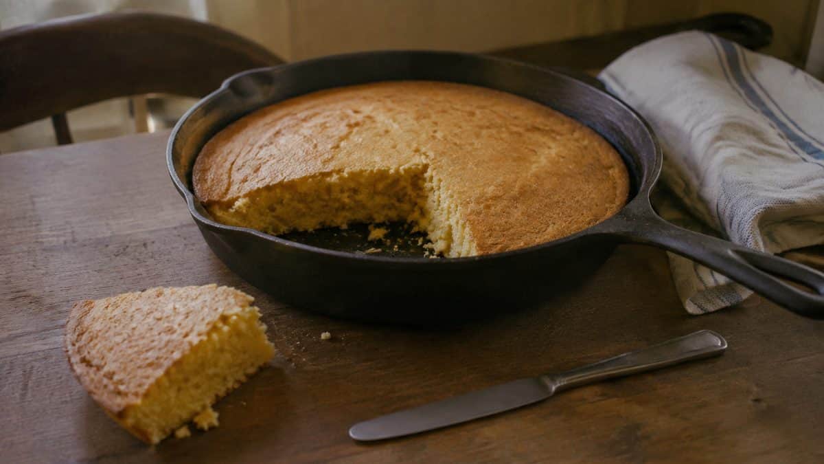 12 Comfort Foods That Taste Better Made the Old-Fashioned Way 7 Cornbread in a cast iron skillet