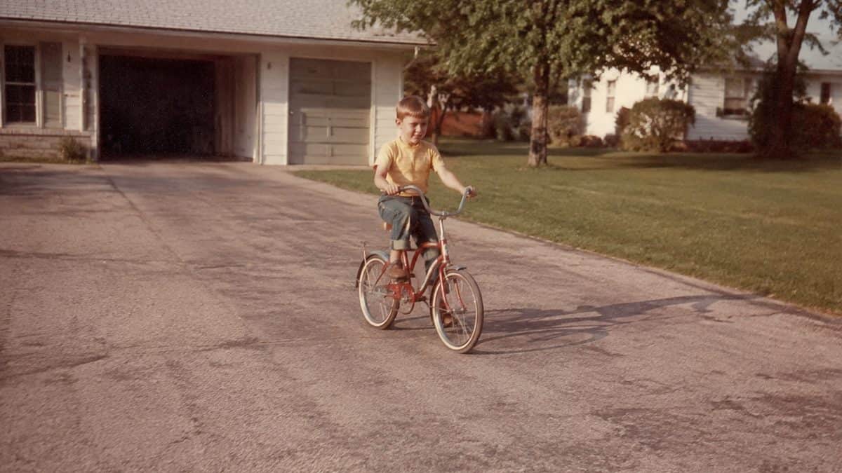 1960s Parenting Practices That Would Get CPS Called Today 14 Child riding a bike without a helmet
