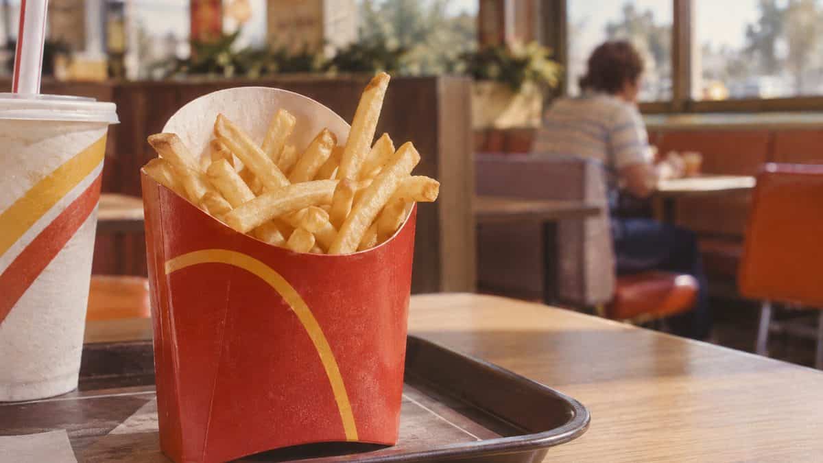 Vintage McDonald's fries.