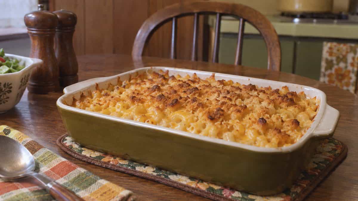 Baked macaroni and cheese