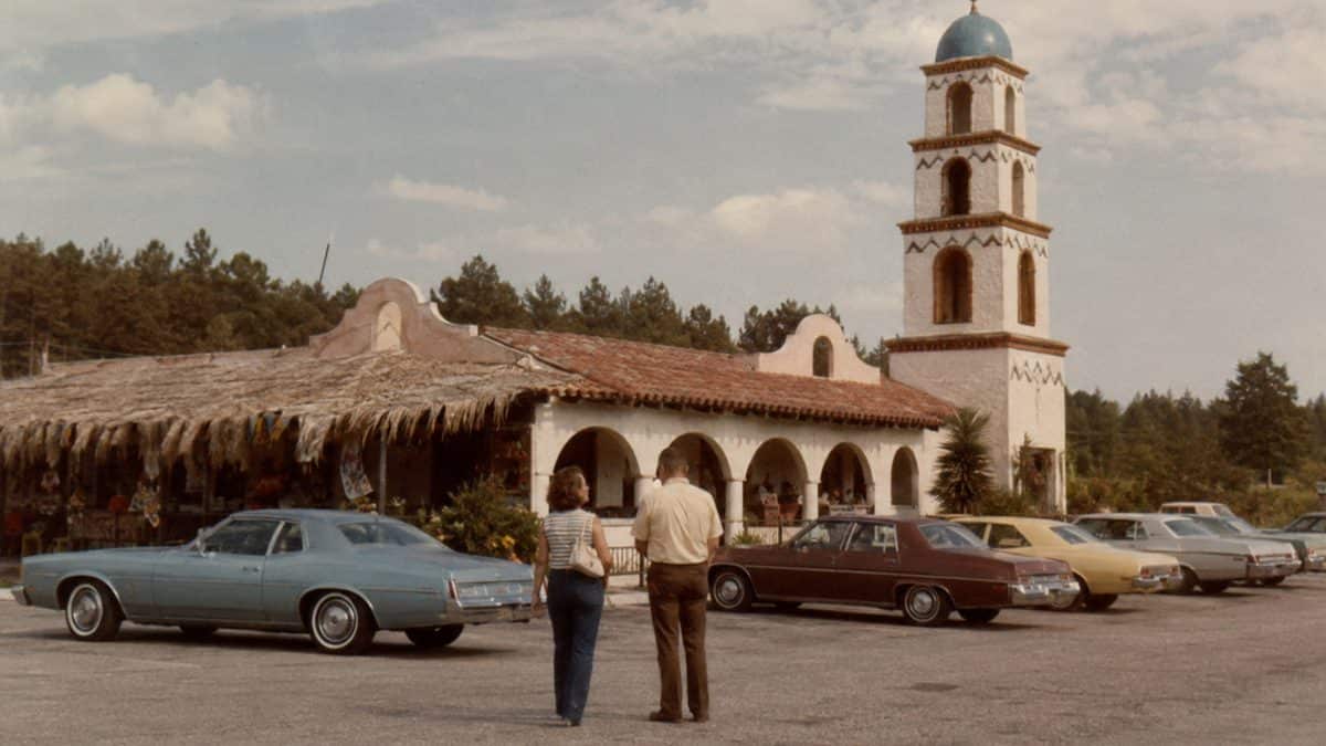 12 Road Trip Destinations from the '70s Boomers Loved 2 Authentic 1970s photograph of South of the Border attraction