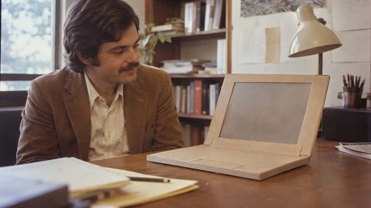 Forgotten 1960s Products That Were Ahead of Their Time 13 Alan Kay's Dynabook cardboard model