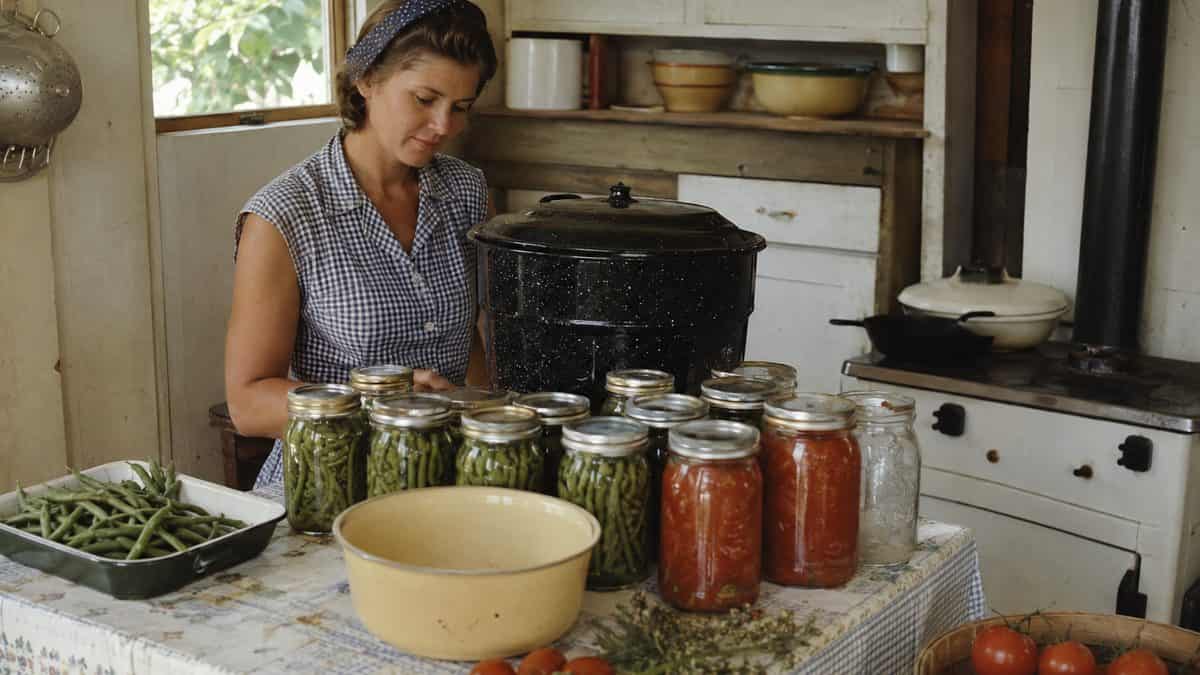 Life Skills Our Generation Mastered That Barely Exist Anymore 12 People canning vegetables in a kitchen