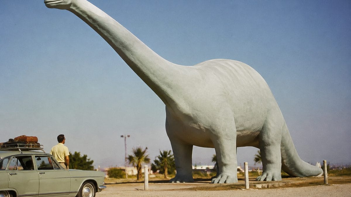 13 Family Road Trip Rituals from the '70s Nobody Does Anymore 11 Roadside attraction sign.