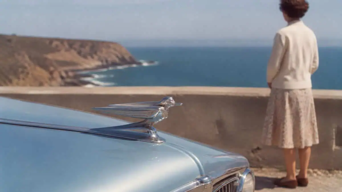 Classic car hood ornament