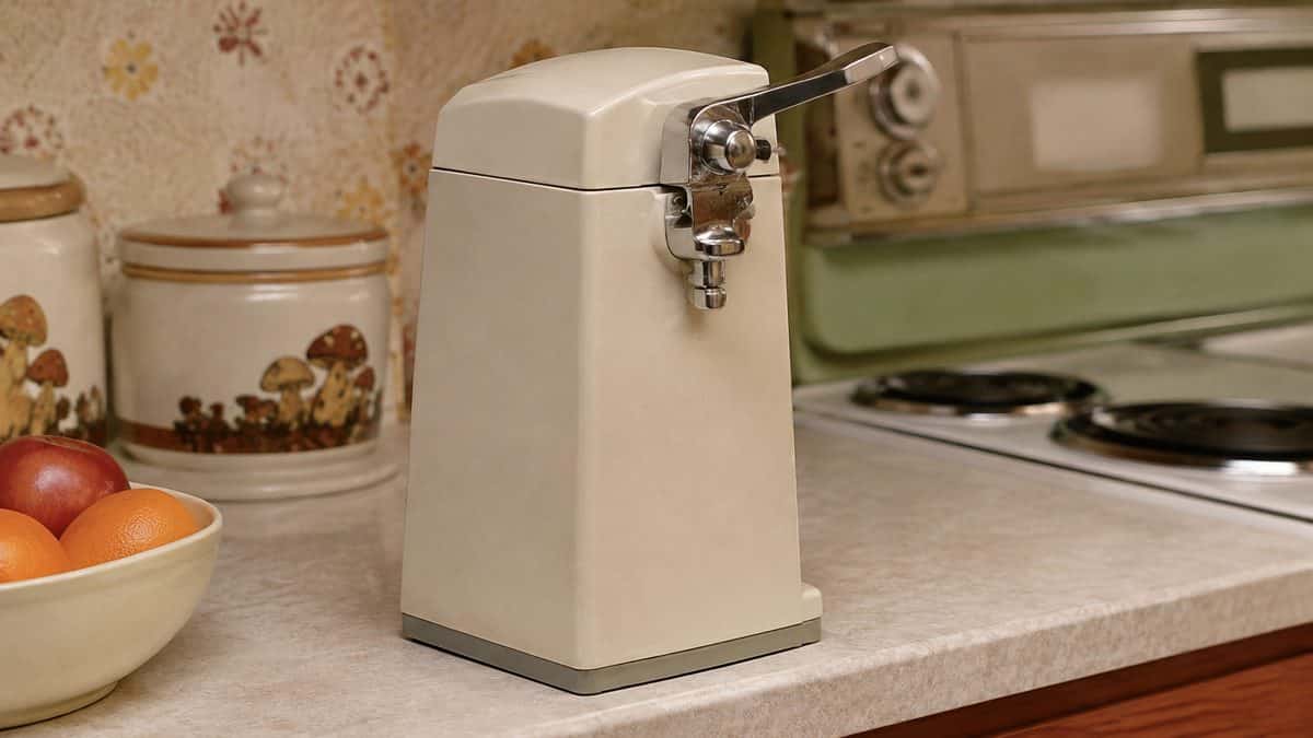 14 Vintage Kitchen Appliances from the '60s Worth a Small Fortune Today 11 Presto electric can opener