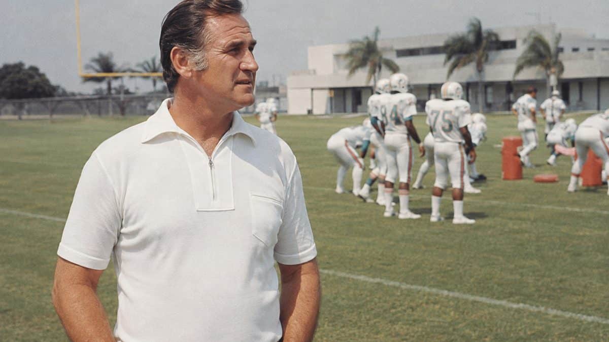 Defining Sports Moments from the '70s That Made Headlines 4 Don Shula and the 1972 Miami Dolphins