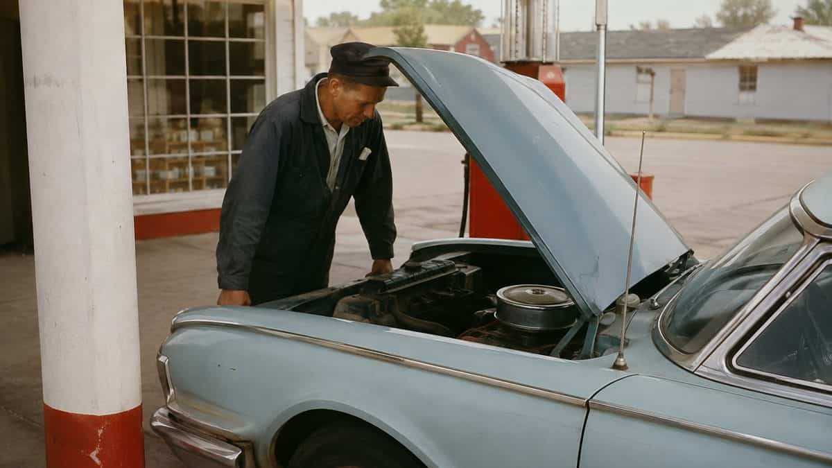15 Gas Station Services We Took for Granted in the '60s 11 Under-Hood Inspection