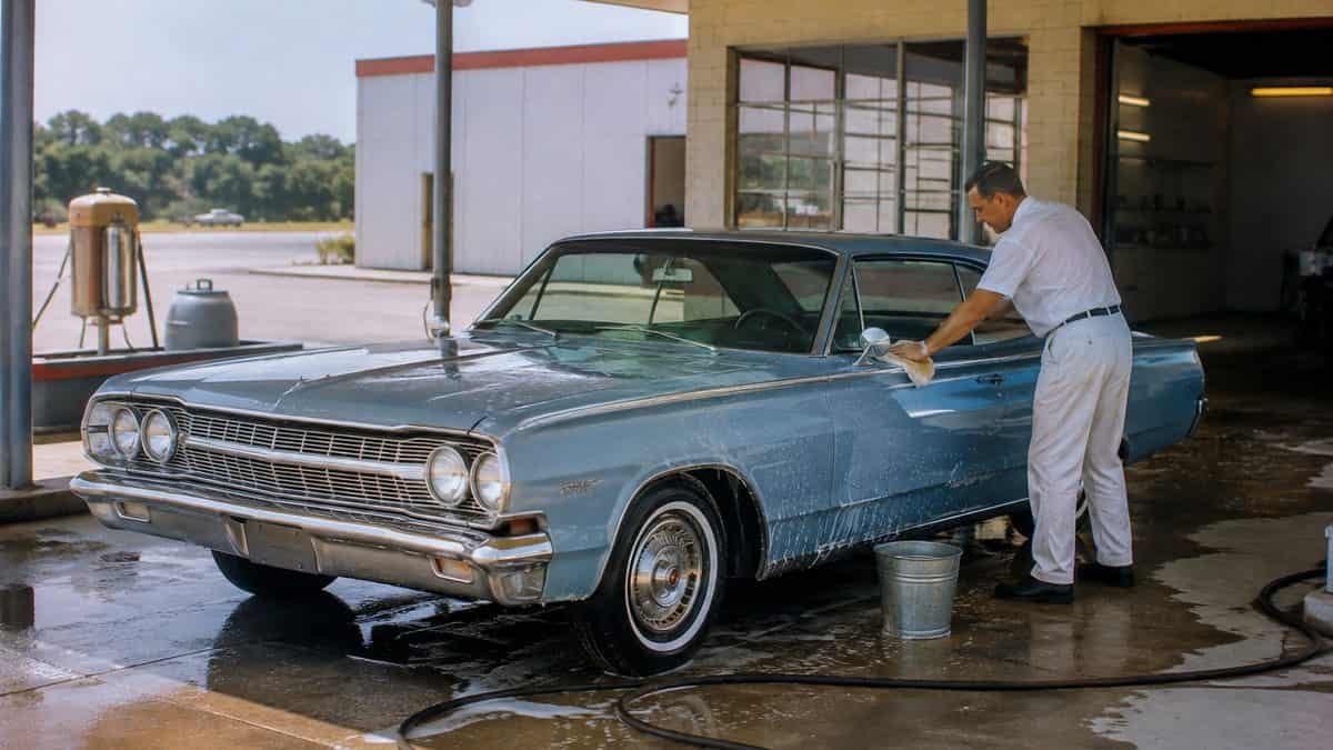 15 Gas Station Services We Took for Granted in the '60s 13 Full-Service Car Wash