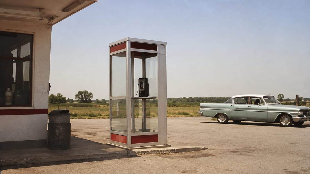 15 Gas Station Services We Took for Granted in the '60s 15 1960s gas station phone booth