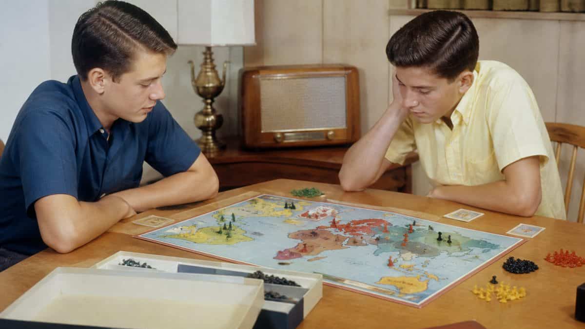 Classic Board Games from the '60s Worth Playing Again 4 Teens playing Risk