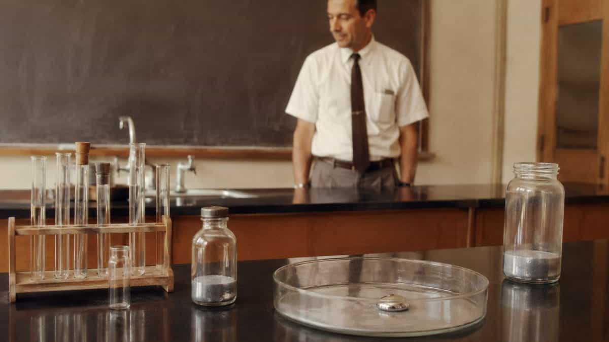 1960s science class experiment.
