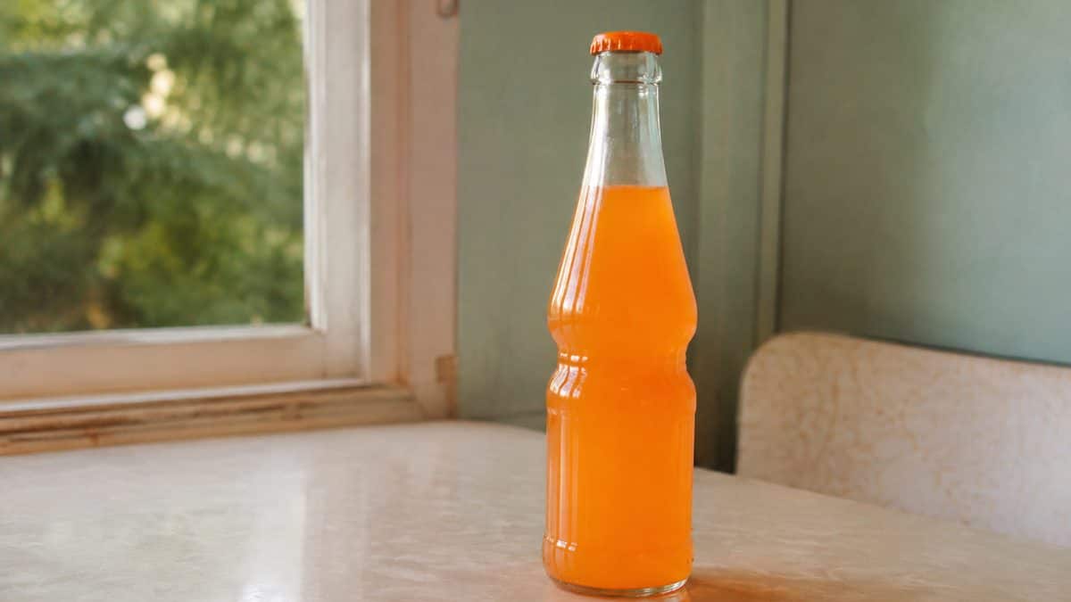 31 Popular Sodas from the '60s and '70s We Want Back 6 Whistle Orange Soda bottle