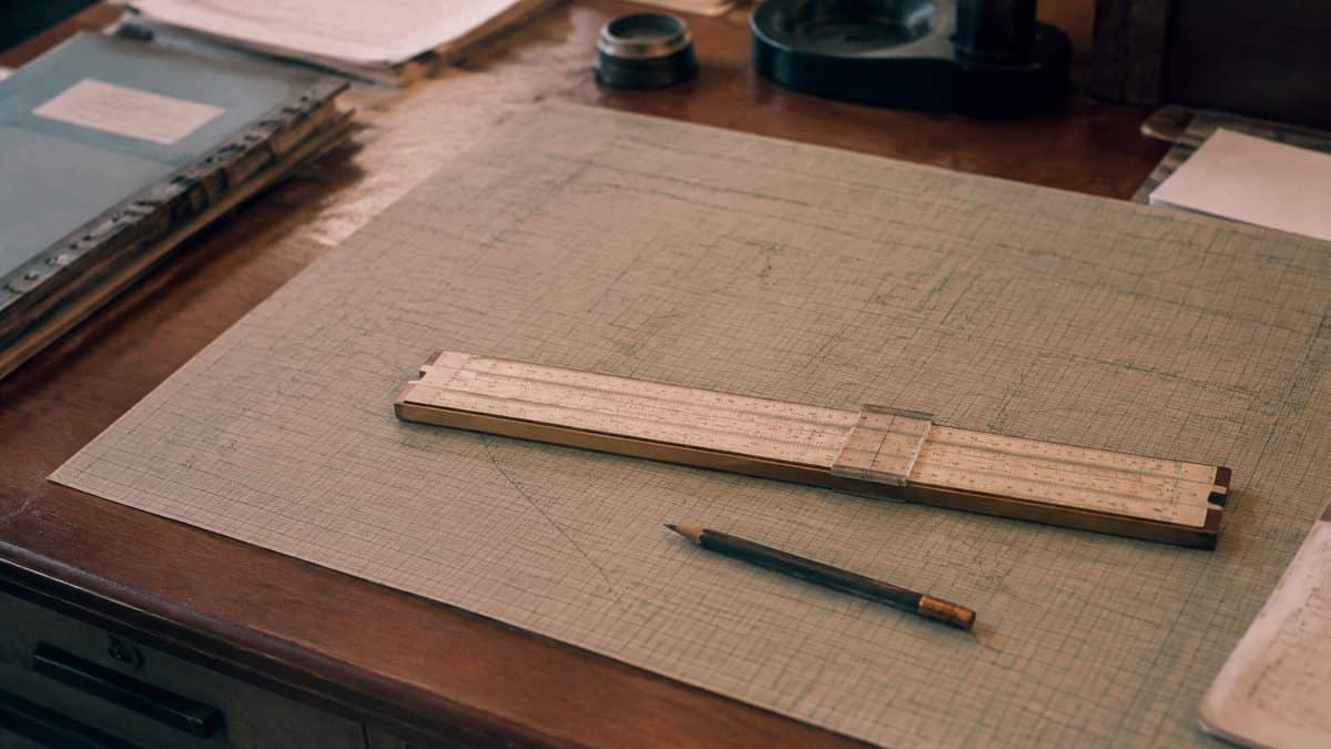 19 Everyday Items from the '60s That Modern Kids Cannot Identify 4 Close-up of a real vintage slide rule
