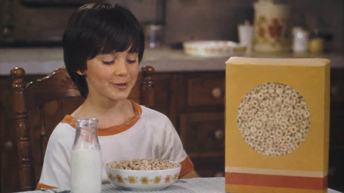 Authentic still from 1972 commercial