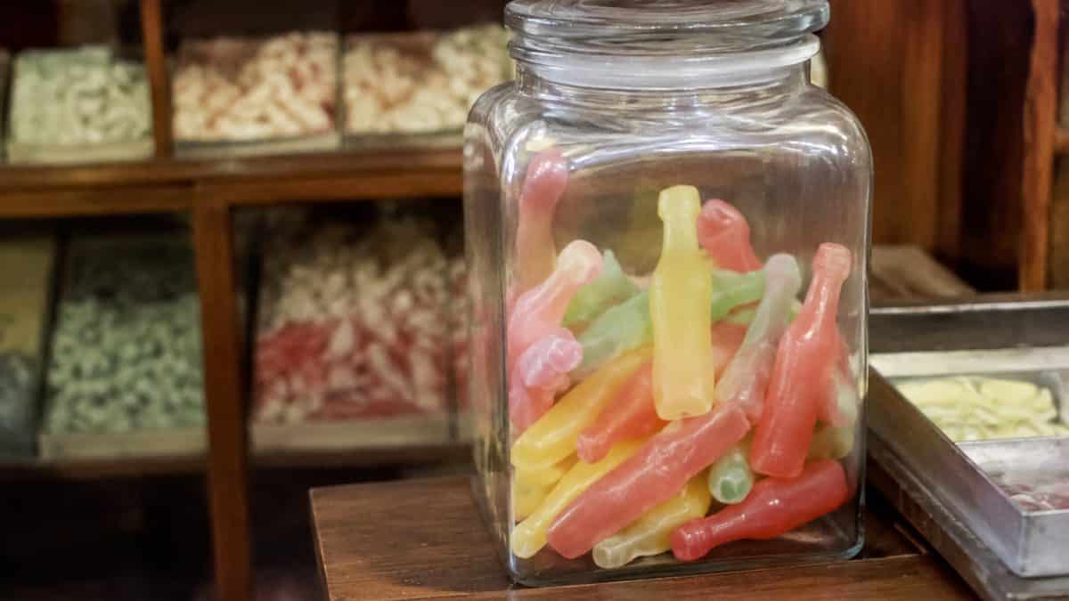 14 Classic '60s Candy Store Treats That Are Hard to Find Today 15 Vintage wax bottles