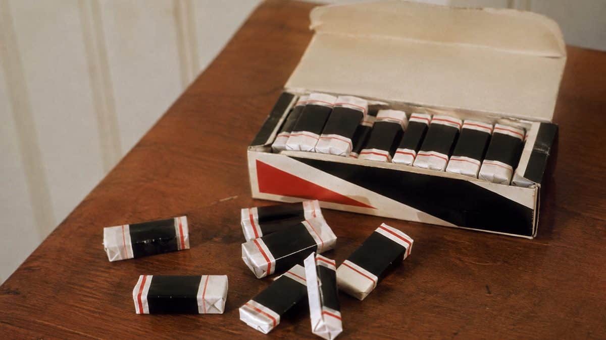14 Classic '60s Candy Store Treats That Are Hard to Find Today 9 Black Jack gum packaging