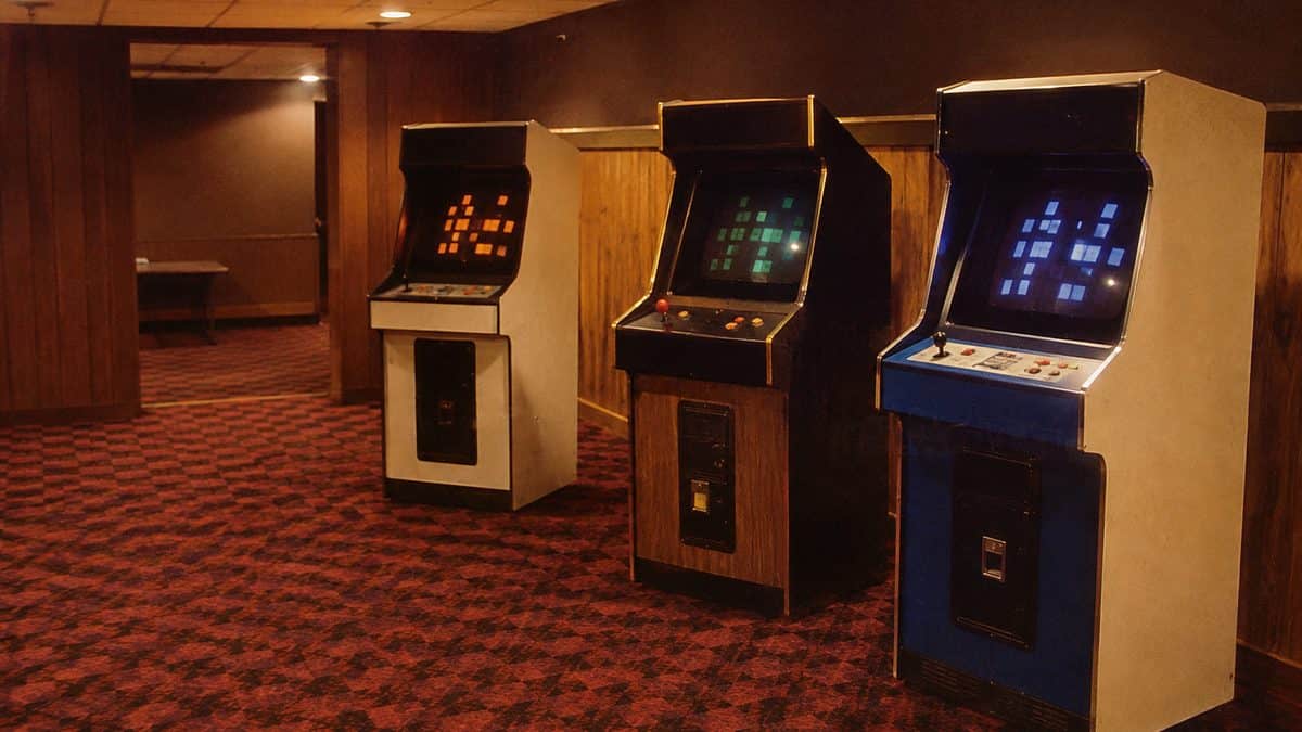 1970s arcade or pinball machine.