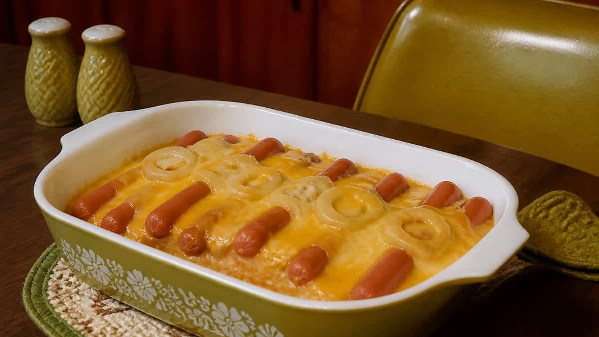 15 Classic '70s Recipes That Seem Completely Bizarre Today 13 1970s hot dog dish
