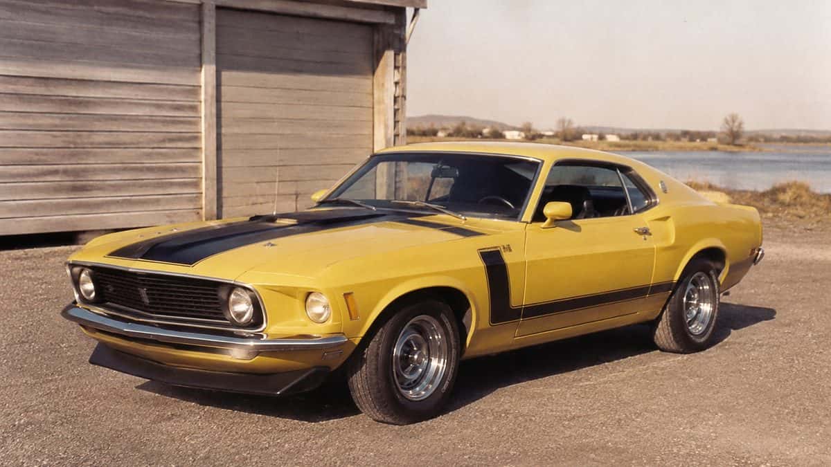 18 Vintage Cars from the 1960s Now Worth More Than Most Houses 19 1969 Ford Mustang Boss 302.