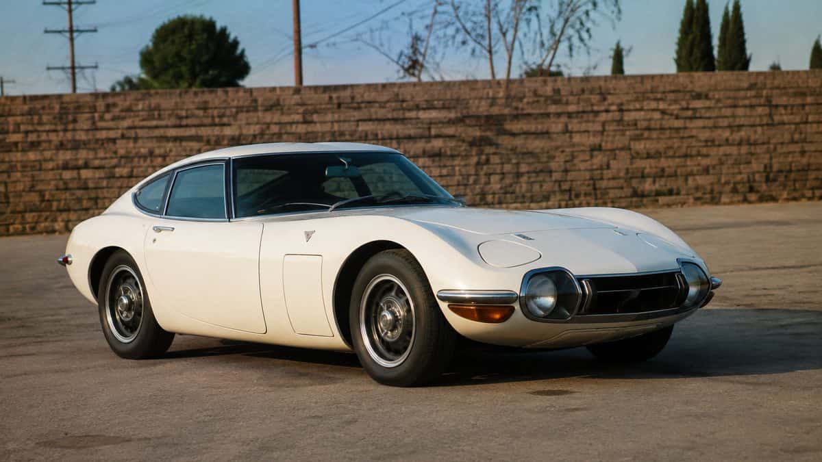 18 Vintage Cars from the 1960s Now Worth More Than Most Houses 5 1967 Toyota 2000GT