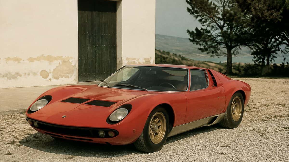 18 Vintage Cars from the 1960s Now Worth More Than Most Houses 7 1966 Lamborghini Miura